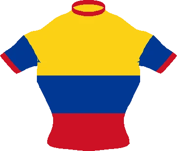 Colombia · club colours cycling jersey design