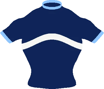 ’94 · Navy wave cycling jersey design
