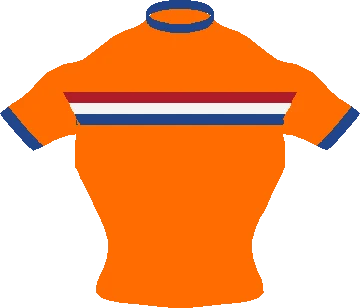 Netherlands · club colours cycling jersey design